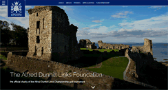 Desktop Screenshot of alfred-dunhill-links-foundation.org